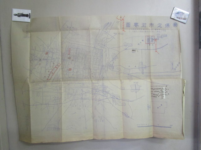 日中戦争期の地図