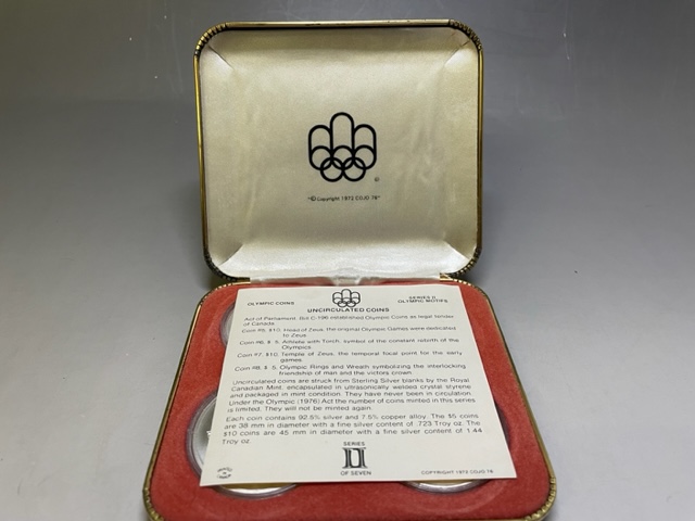 1976年モントリオールオリンピック記念銀貨